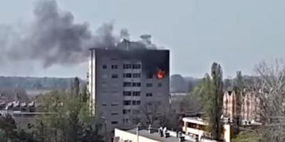 Vasto incendio nel Bolognese