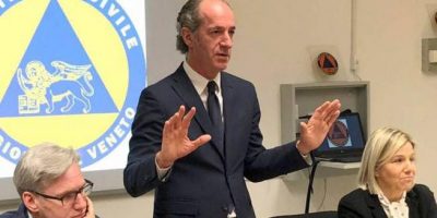 Veneto, Zaia: “25 aprile e 1 maggio grigl...