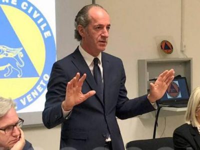 Il governatore Zaia: “Non è tutto finito, se necessario pronti a chiudere tutto”