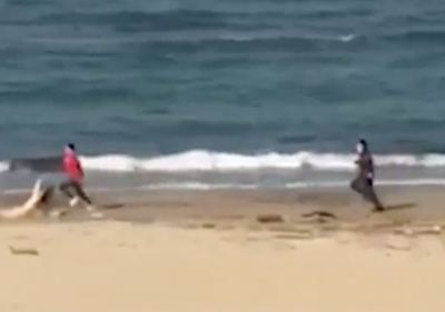 Runner di Pescara semina i Carabinieri, ma non scampa alla multa salata