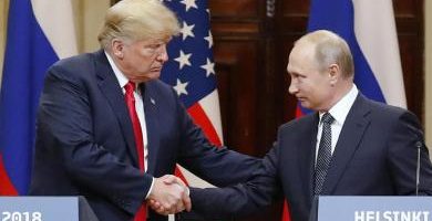 Trump “Grazie a Putin per il cargo di mat...