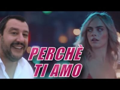 |Video| Un romantico Salvini canta “Perché ti amo?”