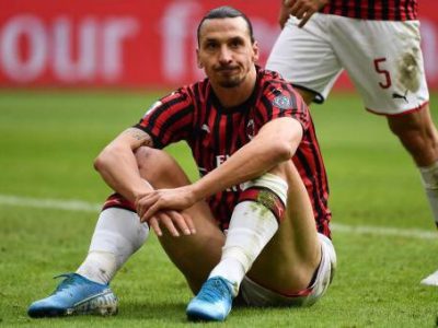 Milan, infortunio per Ibrahimovic. Si spera non sia interessato il tendine d’Achille