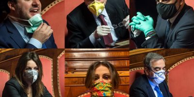 Le mascherine fra polemiche e distanze di sicur...