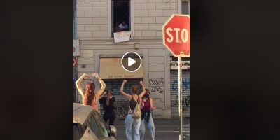 Video: Milano, party in strada per festeggiare ...