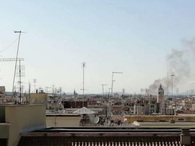 Fiamme al ministero del lavoro, l’incendio si è sviluppo nel sottotetto