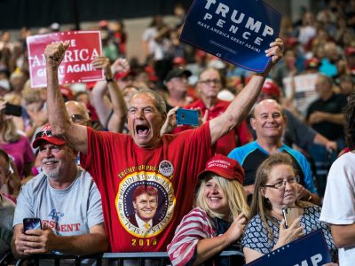 Primo comizio post virus del presidente Trump il 19 giugno