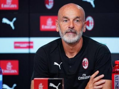Pioli: “L’obiettivo è portare il Milan in Europa. Domani con la Juve partiremo alla p...