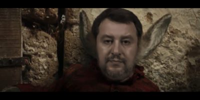 |VIDEO| “Pinocchio” Salvini si tras...