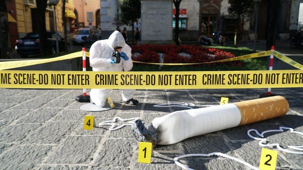 abbandono mozziconi ambiente