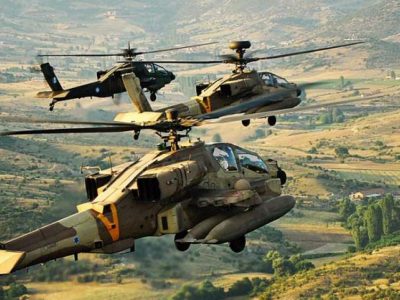 Elicotteri israeliani colpiscono obiettivi militari nel sud della Siria