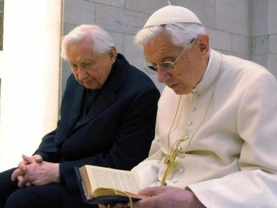 Addio a Georg Ratzinger, fratello maggiore di Papa Benedetto XVI