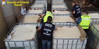 Salerno, la Gdf sequestra 84 milioni di pasticc...