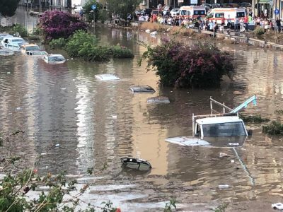 Quasi ultimato lo svuotamento del sottopasso a Palermo