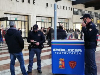 Extracomunitario positivo al Covid-19 fermato su un treno a Roma