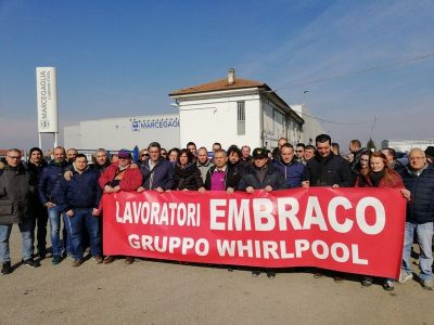 Lavoratori Embraco esasperati: Cirio incalza Invitalia e azienda