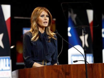 Melania Trump alla convention repubblicana: “Donald ama l’America”