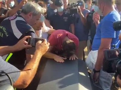 Il dolore straziante del papà di Gioele “Grazie al Signore ho ritrovato il suo corpo”