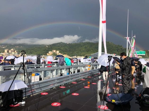 Genova, il Ponte Morandi dopo la ricostruzione