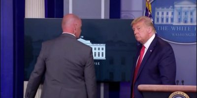 Sparatoria fuori dalla Casa Bianca, Trump costr...