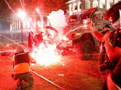 Continuano le proteste fomentate dai Dem Usa