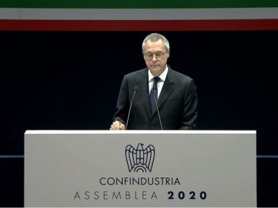 Confindustria, Bonomi: «Basta sussidi dal Governo o diventeremo il Sussidistan»
