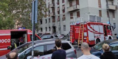 Esplosione in una palazzina in piazzale Libia, ...