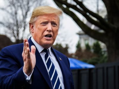 Trump: “Ho agito in modo da evitare il panico per il virus”