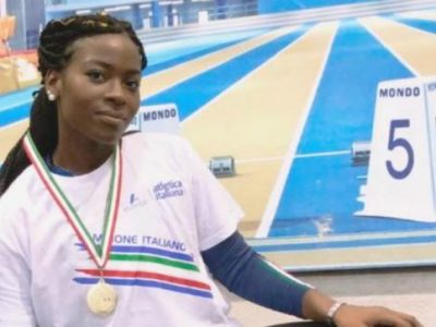 Positiva Madam, campionessa italiana di lancio del peso