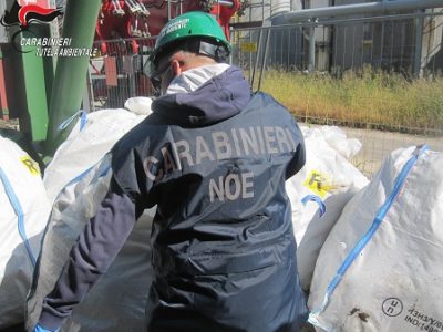 Rifiuti pericolosi trovati a Bologna dai carabinieri del Noe