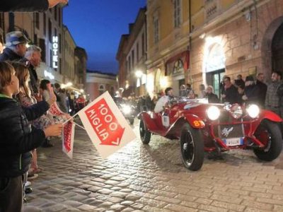 Parte oggi pomeriggio da Brescia la 14° edizione della “1000 miglia”