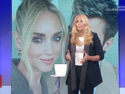 Eleonora Daniele critica Chiara Ferragni, ma Fedez risponde a muso duro