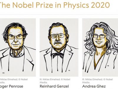 Nobel per la Fisica 2020 a Penrose, Genzel e Ghez, teorici dei buchi neri