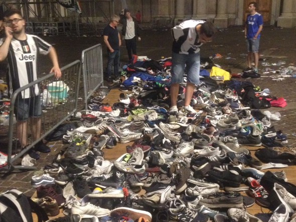 piazza San Carlo Champions