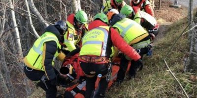 Salvo l’escursionista bloccato in un cana...