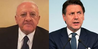 Il governatore De Luca scrive a Conte “Di...