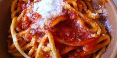 I manfricoli, la tipica pasta umbra condita con...