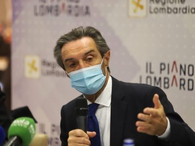 Fontana: “L’Rt in Lombardia è sceso, in fascia rossa fino al 27 novembre”