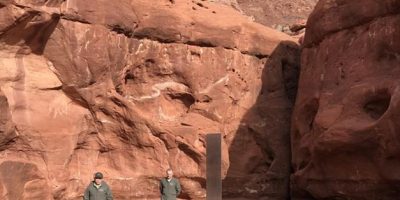 Non ci sono più tracce del misterioso monolite ...