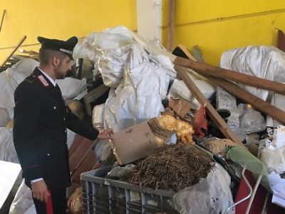 Smaltimento e compostaggio abusivo di rifiuti, operazione dei carabinieri