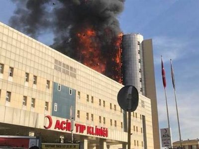 Turchia, in fiamme reparto di terapia intensiva sono otto i morti accertati
