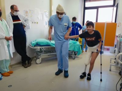 Bologna, Angelo perde una gamba a 12 anni: al Rizzoli torna a camminare