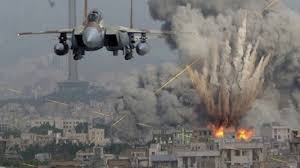 E’ di 57 vittime, forze governative e milizie  siriane, un raid aereo