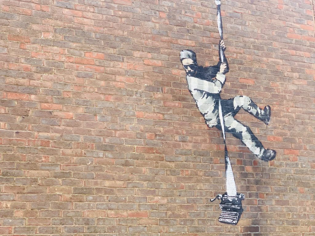 Bansky carcere Reading