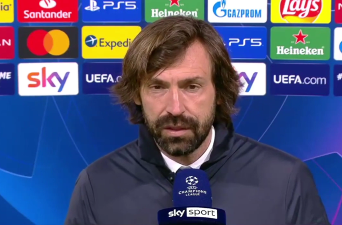 Andrea Pirlo, tecnico della Juventus