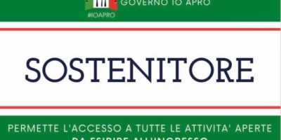 Nasce il Governo IO APRO: 26 Aprile riaprirà tu...
