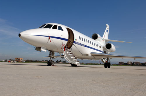 Maria Elisabetta Casellati, Falcon 900 EX