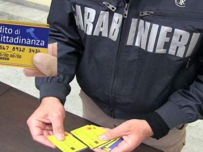 Reddito di cittadinanza a mafiosi e familiari: 76 denunce