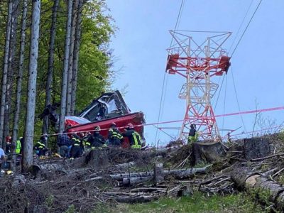 Strage funivia Mottarone, tre fermi: hanno manomesso il sistema frenante