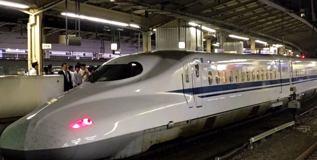 Giappone, il treno 'proiettile'